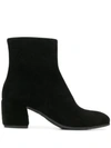 Del Carlo Stiefeletten Mit Reissverschluss In Black