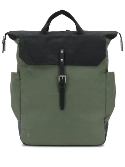 Ally Capellino Fin Backpack In Green