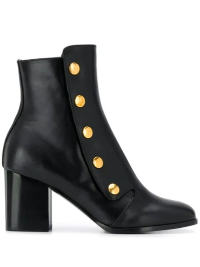 Mulberry Marylebone 70 Ankle Boots In Black