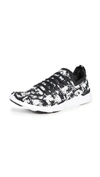 Apl Athletic Propulsion Labs Techloom Breeze Sneakers In Black White