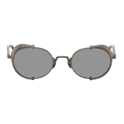 Matsuda Gunmetal 10610h Sunglasses In Black