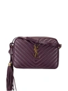 Saint Laurent Lou Camera Bag In Purple