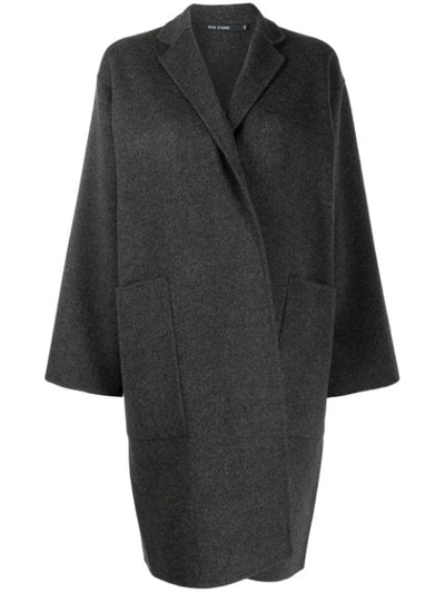 Sofie D'hoore Wrap-style Single-breasted Coat In Grey