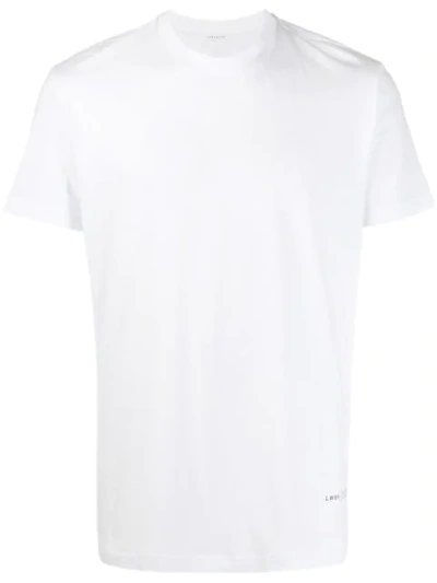 Low Brand Plain Basic T-shirt In White