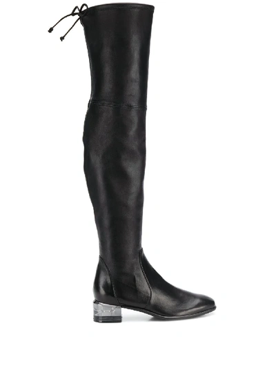 Stuart Weitzman Charolet 40 Boots In Black