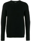 Roberto Collina Pullover Mit Lockerem Schnitt In Black