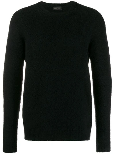 Roberto Collina Pullover Mit Lockerem Schnitt In Black