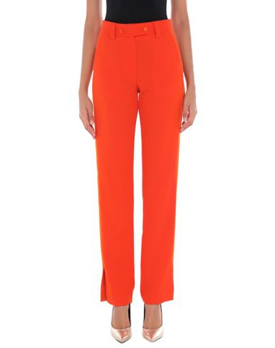 Msgm Pants In Orange