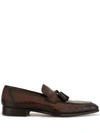 Magnanni Tassel Loafers In Brown