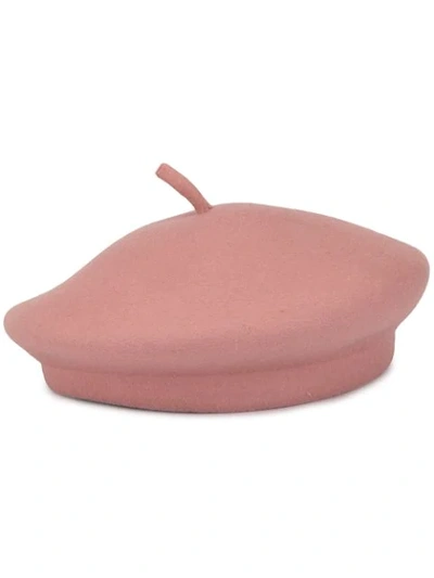 Eugenia Kim Woven French Beret In Pink