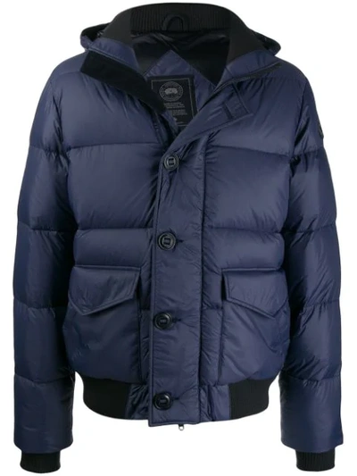 Canada Goose Padded Jacket In Blue