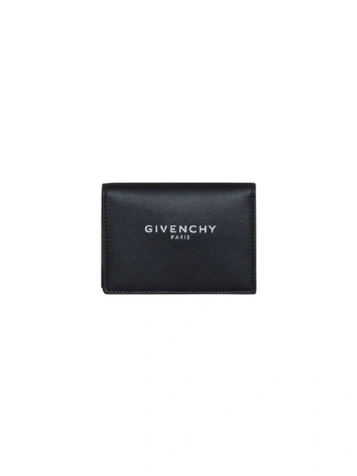 Givenchy Logo Cardholder In Nero