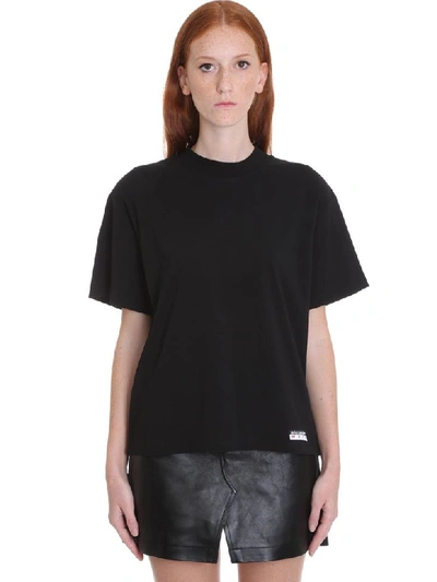 Alexander Wang T T-shirt In Black Cotton