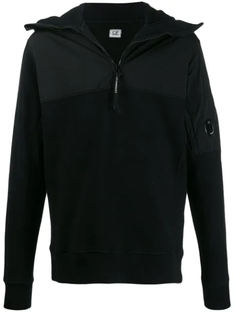 cp company half zip sweatshirt