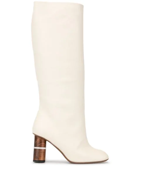 Neous Mid-calf Length Boots In White | ModeSens