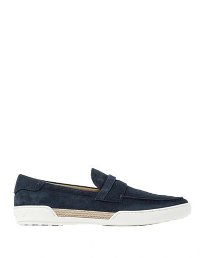 Tod's Loafers In Blue