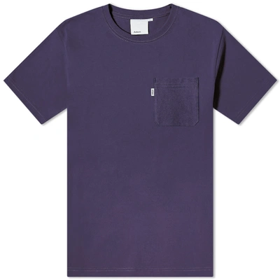 Adsum Pocket Tee In Blue