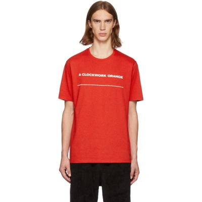 Undercover A Clockwork Orange-print T-shirt In Red