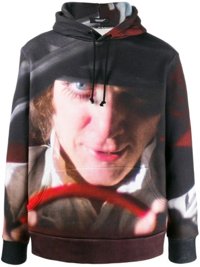 Undercover A Clockwork Orange Print Cotton Hooded Sweatshirt In