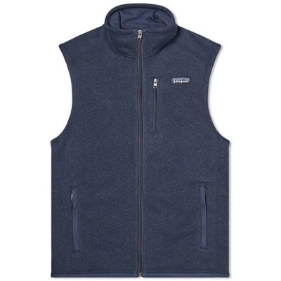 Patagonia Better Sweater Vest In Blue