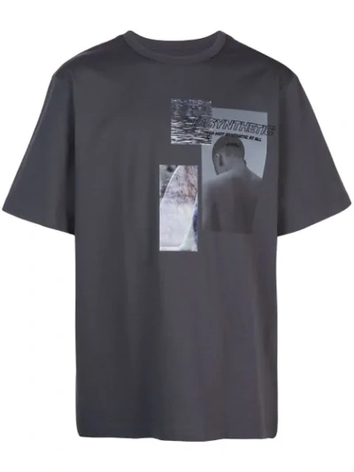 Juunj Graphic Print T-shirt In Grey