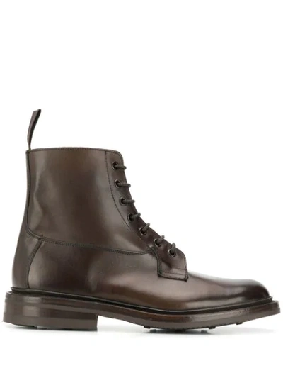 Tricker's Lace-up Boots In Brown