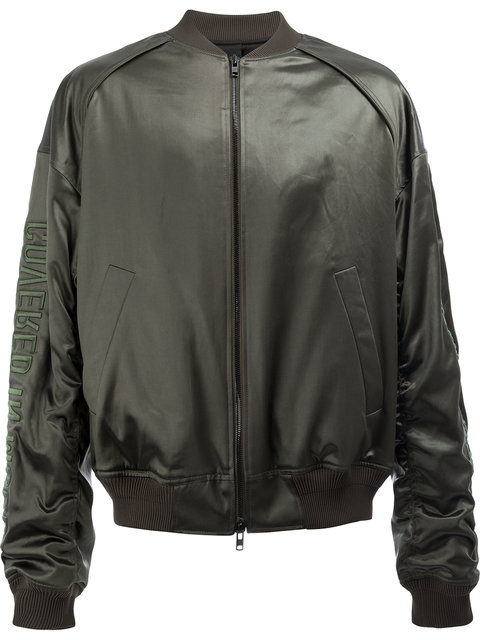 Juun.j - Arm Logo Patch Jacket | ModeSens