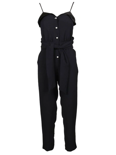 Pinko Women's Black Polyester Jumpsuit