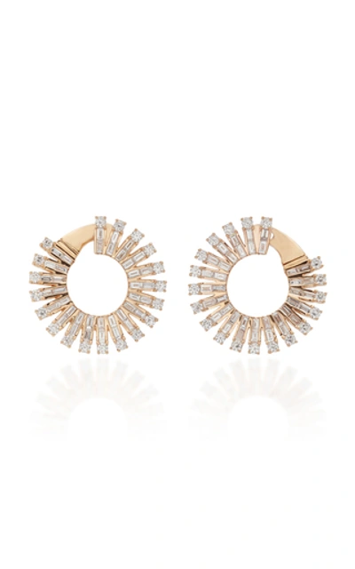 Anita Ko Ava Diamond Earrings In Pink