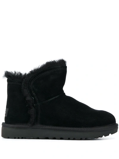 Ugg Classic Fluff Mini In Black