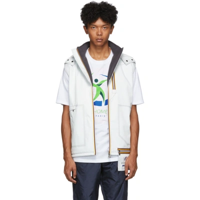 Afterhomework White Claude Multipocket Vest