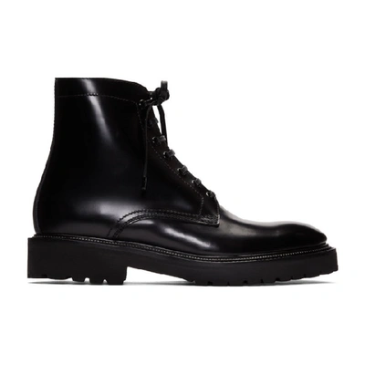 Paul Smith Black Farley Boots In 79 Black | ModeSens