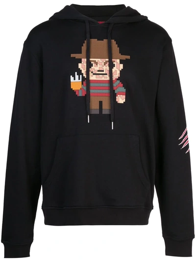 Mostly Heard Rarely Seen 8-bit Claw Hoodie In Black