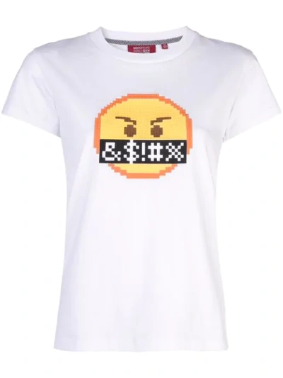 Mostly Heard Rarely Seen 8-bit Curse T-shirt In White