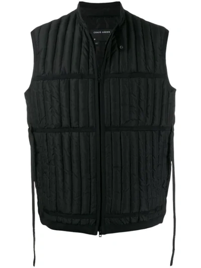 Craig Green Men's X B Shop Puffer Vest In Black