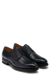 Magnanni Men's Melich Ii Pebbled Leather Derby Shoes In Black
