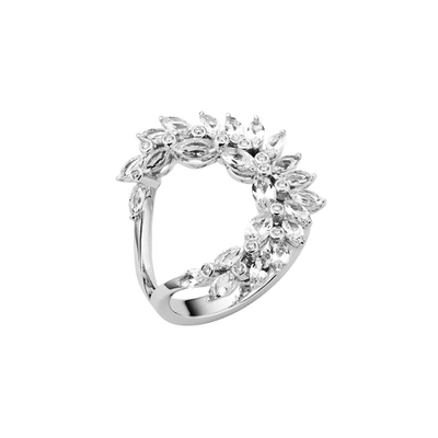Atelier Swarovski Luna Ring Swarovski Genuine Topaz And Created Diamonds