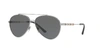 Burberry Mirrored Check Aviator Sunglasses, 57mm In Grey-black