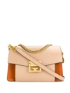 Givenchy Small Gv3 Shoulder Bag In Brown