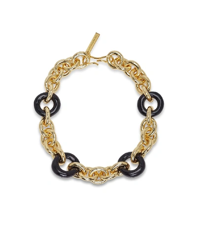 Lizzie Fortunato Zodiac Collar Necklace In Gold
