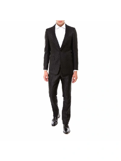 Burberry Suit In Black