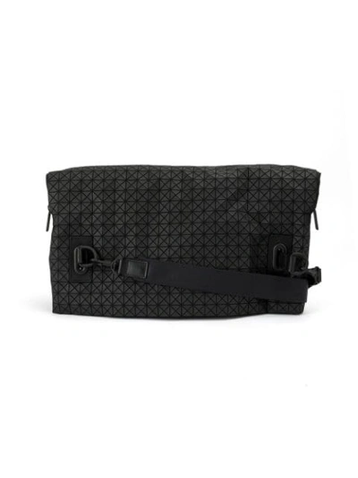Bao Bao Issey Miyake Geometric Design Crossbody Bag In Black