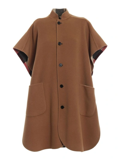 Burberry Women's Brown Wool Coat