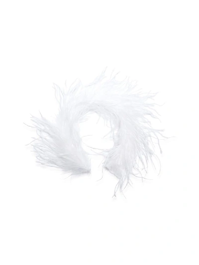 Alessandra Rich Hair Accessory In White
