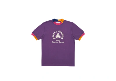 Pre-owned Palace  Sportif T-shirt Purple