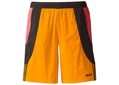 Pre-owned Palace X Adidas Short Grey/lucky Orange