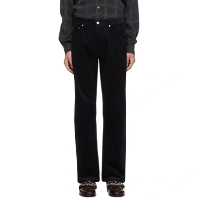 Hope Navy Rush Trousers In Dkblue