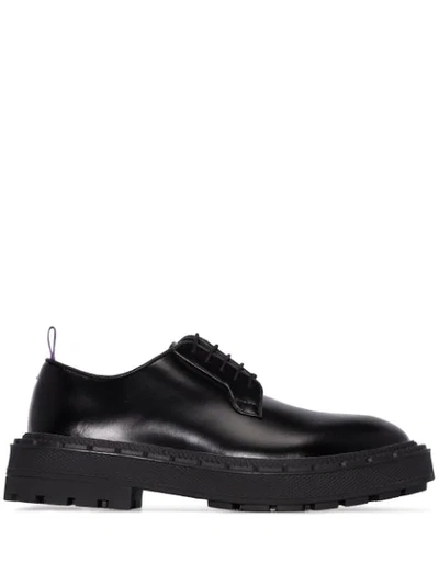 Eytys Alexis Chunky Derby Shoes In Black