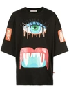 Walter Van Beirendonck Oversized Monster T-shirt In Black