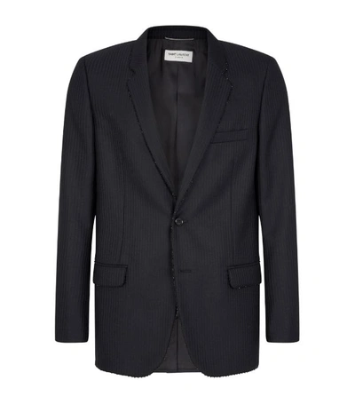 Saint Laurent Crystal-trim Jacket